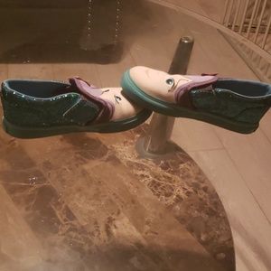 Adorable sparkly mermaid vans